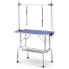 36" Folding Dog Pet Grooming Table Heavy Duty Stainless Steel pet dog Cat Grooming Table