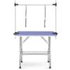 36" Folding Dog Pet Grooming Table Heavy Duty Stainless Steel pet dog Cat Grooming Table